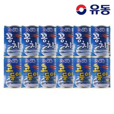 유동 꽁치 400g 6개 +고등어 400g 6개, 12개