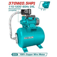 TOTAL 噴射水泵 370W 100% Copper Wire Motor, 1個