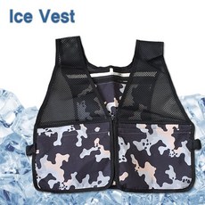 뉴 쿨쿨 망사형 얼음조끼 여름작업조끼 매쉬쿨링조끼