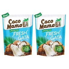 필리핀 코코 마마 코코넛 크림 Coco Mama Fresh Gata Coconut Cream 400ml x 2, 2개