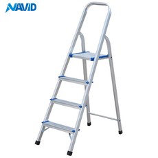 4단사다리 경량 알루미늄 가벼운 접이식 가정용 사다리 NLL04, 1개