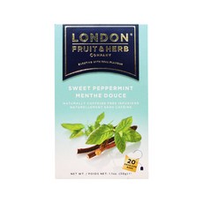 런던프룻 스위트 페퍼민트 20티백 1박스 6개, 20개입