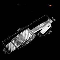 오징어 채칼 채썰기 슬라이서 컷팅 세트 전복 파채 조리, 1개, 3mm 세트