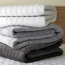 겨울 극세사 침대패드 카페트 SS/Q, 극세사카페트 SS/ 그레이, 본상품선택