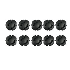 유럽형 소켓 커버 유럽 콘센트용 내장형 플러그 보호기 회전 불가 먼지 오일 방지, 1. black 10pcs, 1개