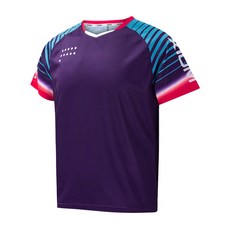 엑시옴(XIOM) 공식 본사 직영 덱스터 2(DEXTER 2) 5컬러 기능성 탁구 유니폼 반팔 상의 경기용 탁구복