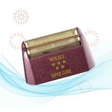 Wahl Professional 왈 프로페셔널 차량용 면도기 5스타 교체용 골드 포일 저자극 초밀착 면도 모델 7031-200 M6