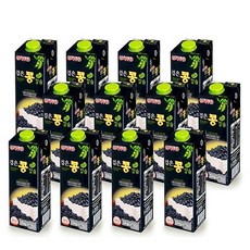 삼육두유 검은콩 칼슘 두유, 950ml, 12개