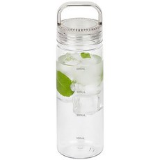 캐리 미니 보틀 국산 휴대용 물병 물통 러닝 스포츠 어린이 에코젠 안심소재 BPA free, 1개, 500ml, 화이트