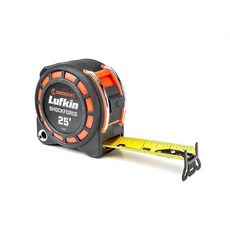 Crescent Lufkin 3.5cm x 7.6m(1-3/16인치 25피트) Shockforce G1 양면 줄자 - L1125 292124, 7.6 m