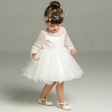 I am bebe 女童赫本娃娃 100 天連衣裙