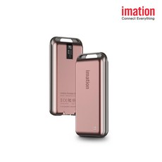 이메이션 포터블 외장SSD i9, 로즈 골드, 4TB