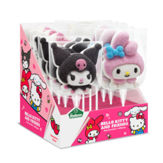 산리오 마시멜로 롤리팝 12개 확정발송 마이멜로디 쿠로미 시나모롤 헬로키티, 45g, 마시멜로우