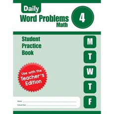 Evan-Moor 7124 Daily Word Problems Math Grade 4 Student Workbook (2019), Evan-Moor Educational Publi...