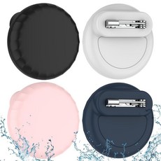 [ 1209027 ] 아동용 방수 에어태그 홀더 보이지 않는 핀이 있는 실리콘 케이스 노인 수하물 옷 백팩을 위한 안전한 숨겨진 경량 GPS 트래커 (블랙 화이트, [ 1209027 ] 아동용 방수 에어태그 홀더, 보이