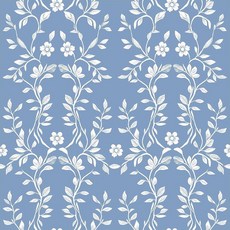 VaryFloral Boho 꽃무늬 벽지 필 앤 스틱 농가 베이지 및 화이트 꽃무늬 벽지 거실용 컨트리 코티지 꽃 접촉 용지 캐비닛 식물 가지 벽 종이 45cm x 398.8c, Blue