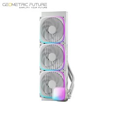 小白的生活工場*Geometric Future 幾何未來Eskimo 愛斯基摩 Pro 420 一體化CPU水冷, 白色, 1個