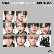 [CD] AHOF (아홉) - 미니앨범 3집 : RUN TO YOU [DIGIPACK Ver.][10종 중 1종 랜덤발송]