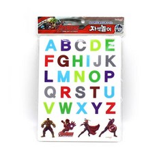 어벤져스 캐릭터 알파벳 자석 놀이, 1개