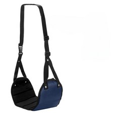 비행기 모형 발판 여행용 발 해먹 사무실 풋 페달 피로 완화 장거리 비행 휴대용, 2. 파란, 1개