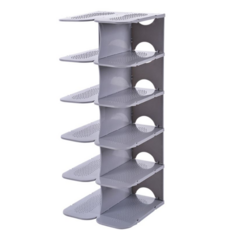 키밍 조립식 현관 6단 신발장 수납 신발보관함 정리대, 1개, PP