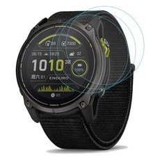 가민 엔듀로 3 스마트워치용 화면 보호필름 강화유리 2.5D 9H 경도긁힘 방지 3개 세트, 가민 엔듀로 3 스마트워치용 화면 보호필름 강화유리 2