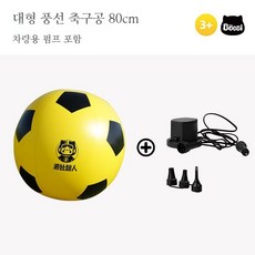 대형 에어볼 야외 공굴리기 놀이체육, 80cm+차량용펌프
