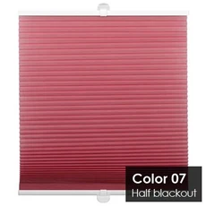 스마트 셀룰러 블라인드 바텀 업 탑 다운 암막 커튼 유선 배터리 UV 차단 침실 거실용 프라이버시, 03 Half Blackout