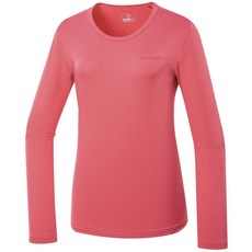 Mountneer 女款 Polygiene 機能保暖長袖上衣 52K02 珊瑚紅 XL