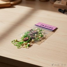 제인리빙 종이 전통 놀이 북 도구 전통북매듭