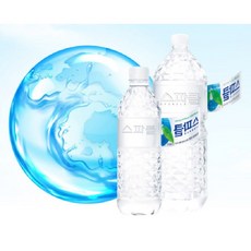 스파클 무라벨 천연암반수 안전한생수 깨끗한물 미네랄워터, 2L, 18개
