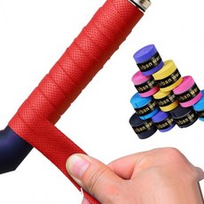 오버 그립 골프 테니스 배드민턴 테이프 낚시 야구 퍼터 테이핑 라켓 소품 손잡이 배트, 3-홀오버그립-블루, 1개