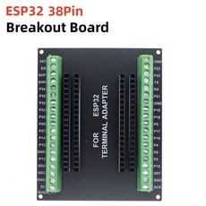 32 보드 WROOM 개발 USB C 타입 와이파이 블루투스 초저전력 듀얼 코어 30 핀 38, 2) 38Pin Breakout Board, 1개