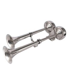 선박크락션 에어혼 요트 이중 보트 싱글 듀얼 스위치 고동소리 에어크락션 뱃고동, 2. 24V 단일 튜브