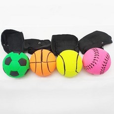 손목착용 요요볼 리바운드볼 스펀지공 어린이 실내 야외 운동 놀이 완구, 1개, 상세페이지 참조