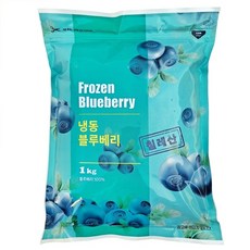 칠레산 냉동 블루베리 1kg, 1개