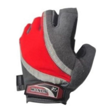 다용도장갑 삼구 마누스 자전거 스포츠 휘트니스 반장갑 MS-006, 레드