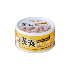 VI.CHI 維齊 蒸爽機腿犬餐罐80g 鮮嫩大塊雞腿肉 狗罐頭, 1個, 皮毛保健, 80g, 雞