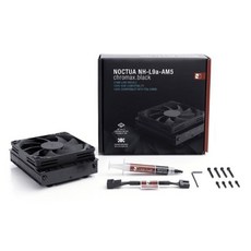 光華CUMA散熱精品*Noctua NH-L9a-AM5 chromax.black 黑化家庭劇院 HTPC散熱器, 1個