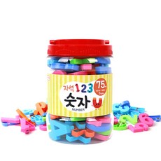 자석나라 자석글자놀이통 숫자, 1개