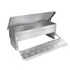 페달 닭모이통 급수기 사료 양계장 급식기 배급 먹이통, 여물통 5KG 철