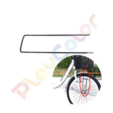 菜籃【ㄇ架】26/24/20/16吋 U型支架 腳踏車ㄇ型支架 菜籃配件 零件 淑女車 自行車【C56】, 1個