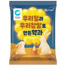 청정원 우리밀과 우리찹쌀로 만든 약과, 30g, 28개