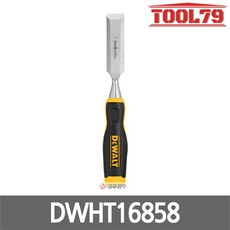 디월트 나무 끌 DWHT16858 25mm 목재 목공 조각기 평끌 목공구 치끌 조각칼, 1개
