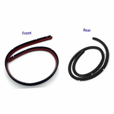 코롤라 2007 2013 용 웨더스트립 후드 씰링 도요타 자동차 전면 엔진 53395 한 쌍, 02 Front