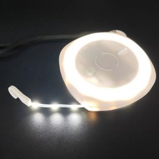 戶外電池輕量營燈燈串, 白色, 1個