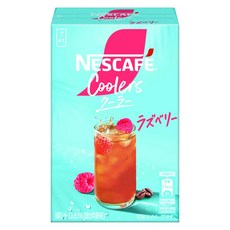 NESCAFE 雀巢咖啡 涼感咖啡 覆盆子 7入, 1個, 6g