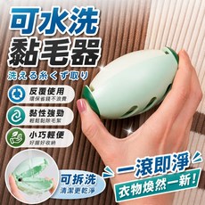 水洗黏毛器 可重複使用 強力黏附 輕巧便攜, 1個