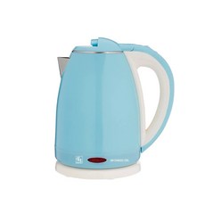 雙層隔熱快煮壺 304不鏽鋼內膽 安全防燙 易清洗, 藍色, 1個, 108L