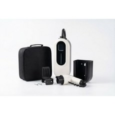 레벨 2 EV 충전기 40A 240V 전압 NEMA 14-50 플러그 25피트 케이블 조정 가능한 전류지연 타이머 실내외용 휴대용 전기차 SAE J1772 목록 WiFi 활성화, 16A, 1개